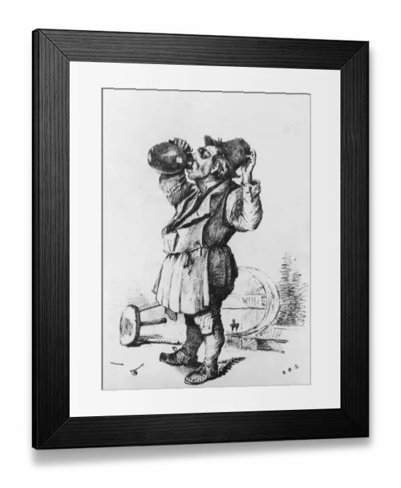 Framed Print : Publican At Leisure Framed Print : Publican At Leisure
