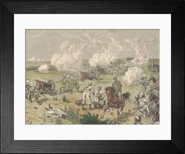 Framed Print : Battle Of Kassassin