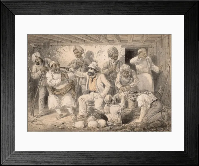 Framed Print : Extracting Treasure