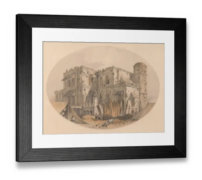 Framed Print : Lucknow Residency Framed Print : Lucknow Residency