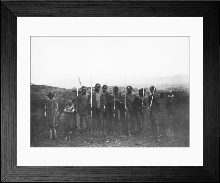 Framed Print : Masai Warriors Framed Print : Masai Warriors