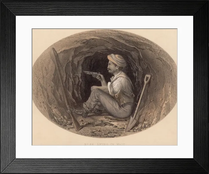 Framed Print : Lying In Wait Framed Print : Lying In Wait