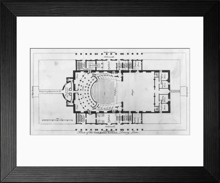 Framed Print : Third Theatre Royal Framed Print : Third Theatre Royal