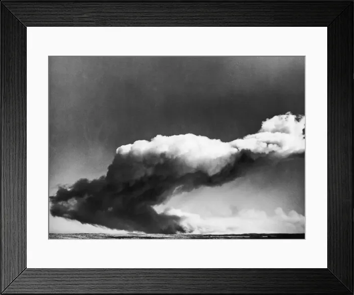 Framed Print : Nuclear Testing Framed Print : Nuclear Testing