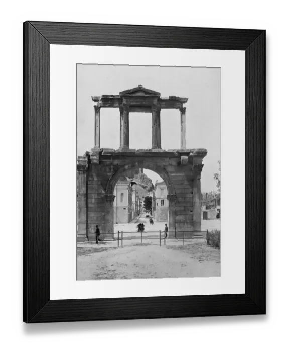 Framed Print : Hadrians Arch Framed Print : Hadrians Arch