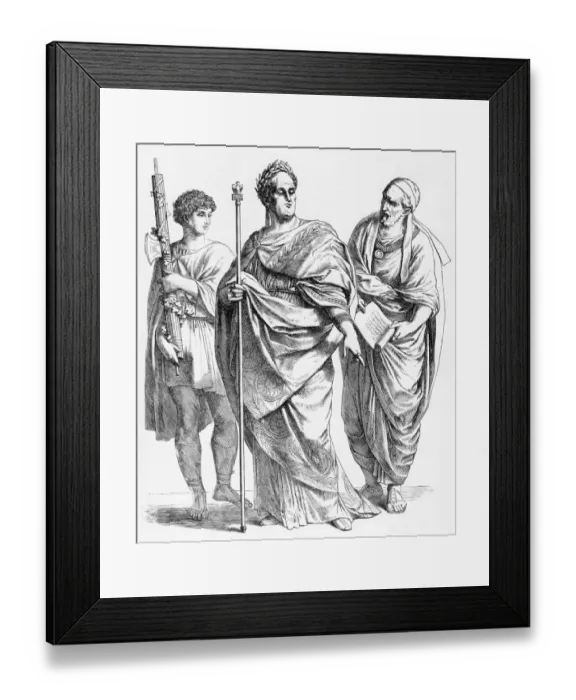 Framed Print : Roman Garb Framed Print : Roman Garb