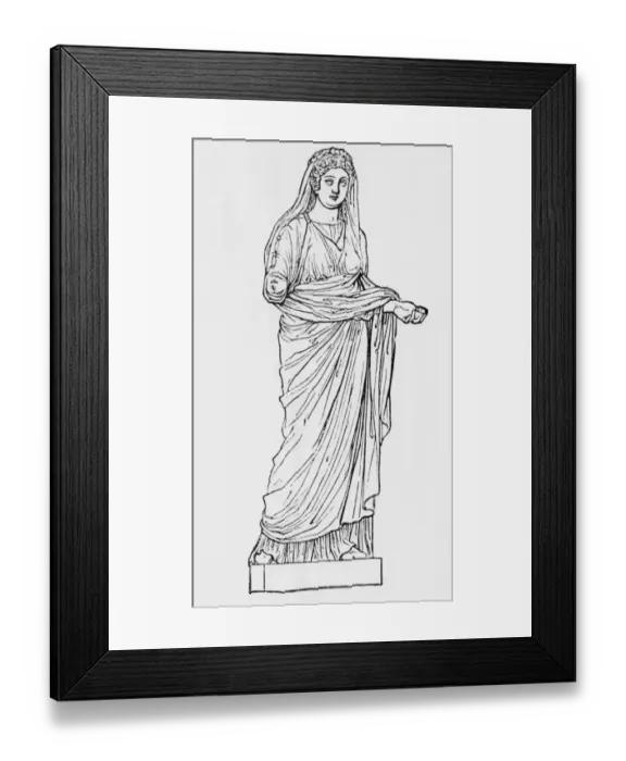 Framed Print : Roman Matron Framed Print : Roman Matron