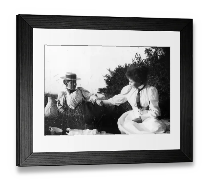 Framed Print : Victorian Picnic Framed Print : Victorian Picnic