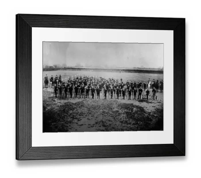 Framed Print : Cycling Club Framed Print : Cycling Club