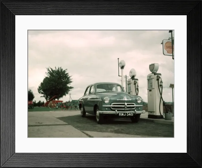 Framed Print : Petrol Station Framed Print : Petrol Station