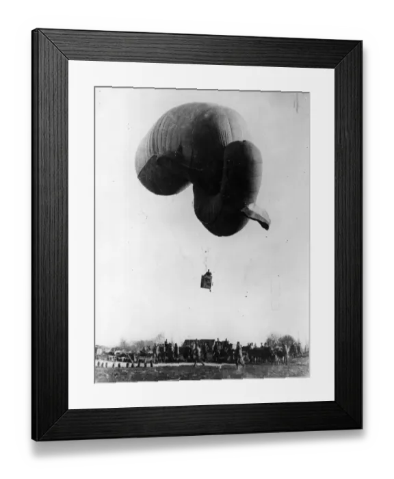 Framed Print : Military Balloon Framed Print : Military Balloon