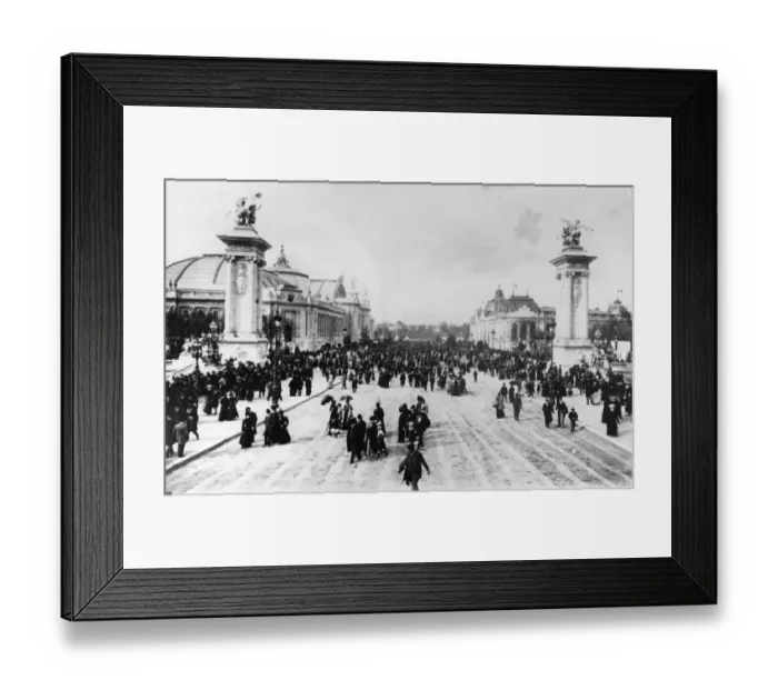 Framed Print : Paris Exhibition Framed Print : Paris Exhibition