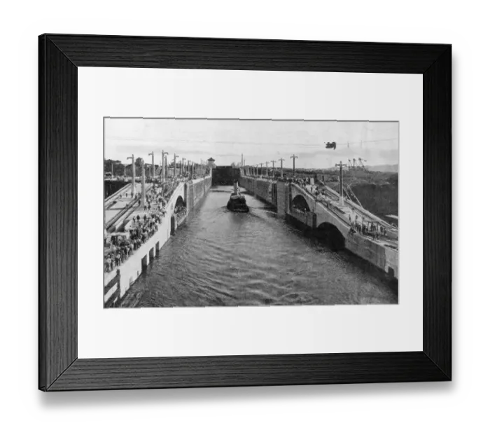 Framed Print : Gatun. The tug boat Gatun passing through Gatun Lock in the Panama Canal Framed Print : Gatun. The tug boat Gatun passing through Gatun Lock in the Panama Canal
