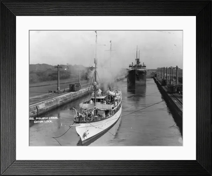 Framed Print : Gatun Lock Framed Print : Gatun Lock