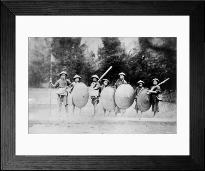 Framed Print : Chinese Militia Framed Print : Chinese Militia
