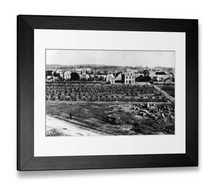 Framed Print : French Encampment Framed Print : French Encampment