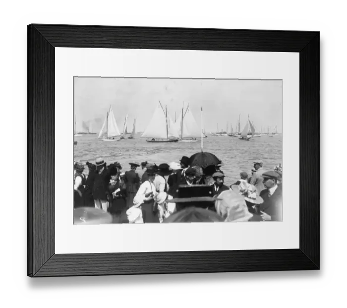 Framed Print : Yachts At Cowes Framed Print : Yachts At Cowes