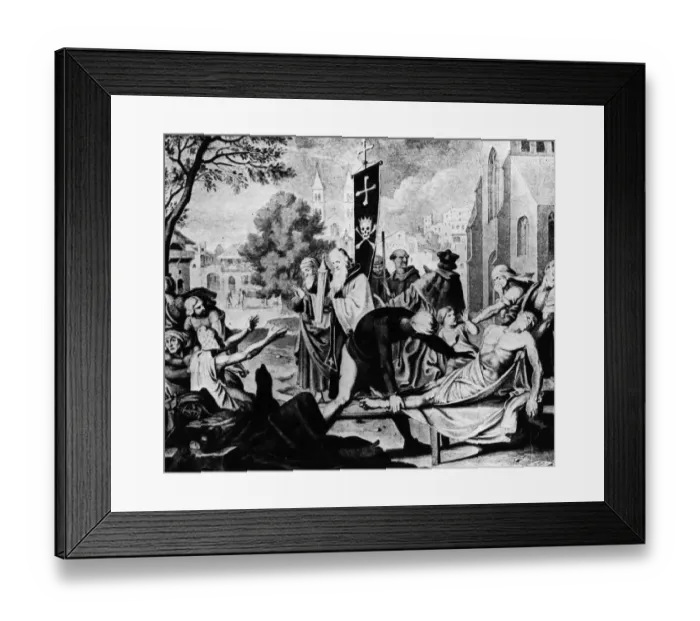 Framed Print : Basle Plague