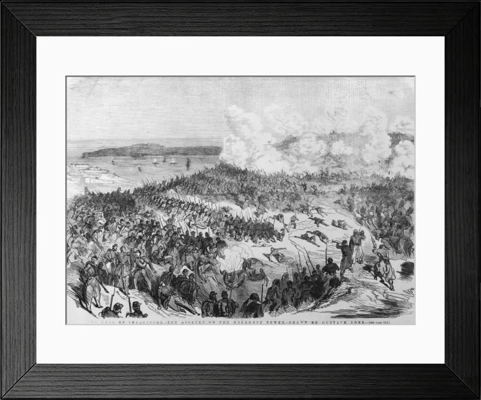 Framed Print : Fall Of Sebastopol Framed Print : Fall Of Sebastopol