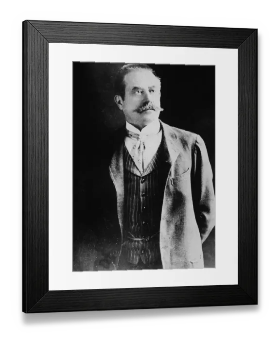 Framed Print : Portrait Of Stanford White Framed Print : Portrait Of Stanford White