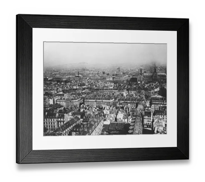 Framed Print : Paris From The Pantheon Framed Print : Paris From The Pantheon