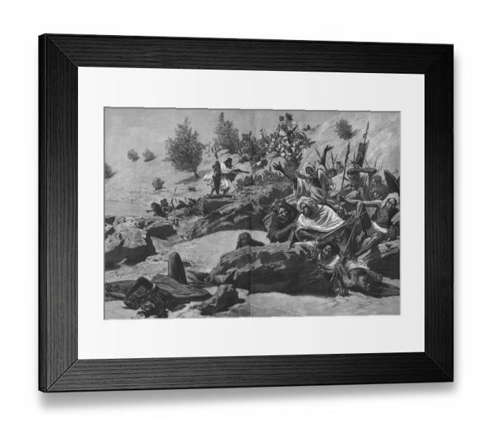 Framed Print : An Ambush Of Arabs Framed Print : An Ambush Of Arabs