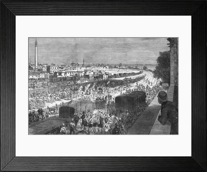 Framed Print : Occupation Of Zagazig Framed Print : Occupation Of Zagazig