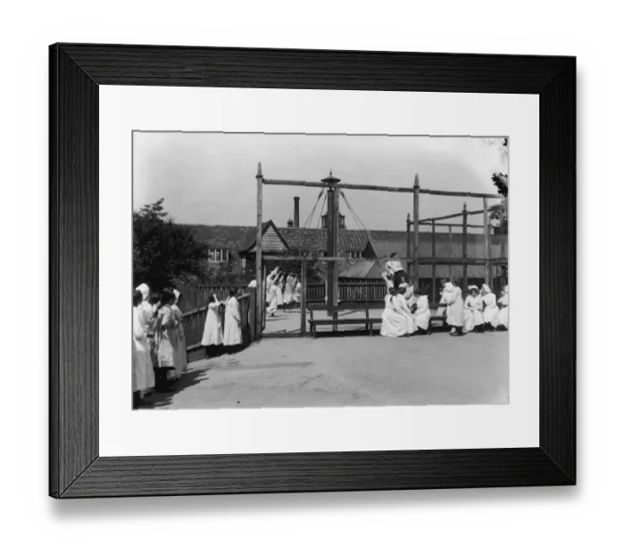 Framed Print : School Playground Framed Print : School Playground