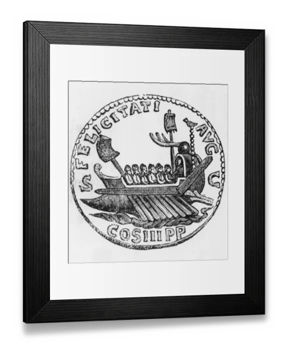 Framed Print : Roman Coin Framed Print : Roman Coin