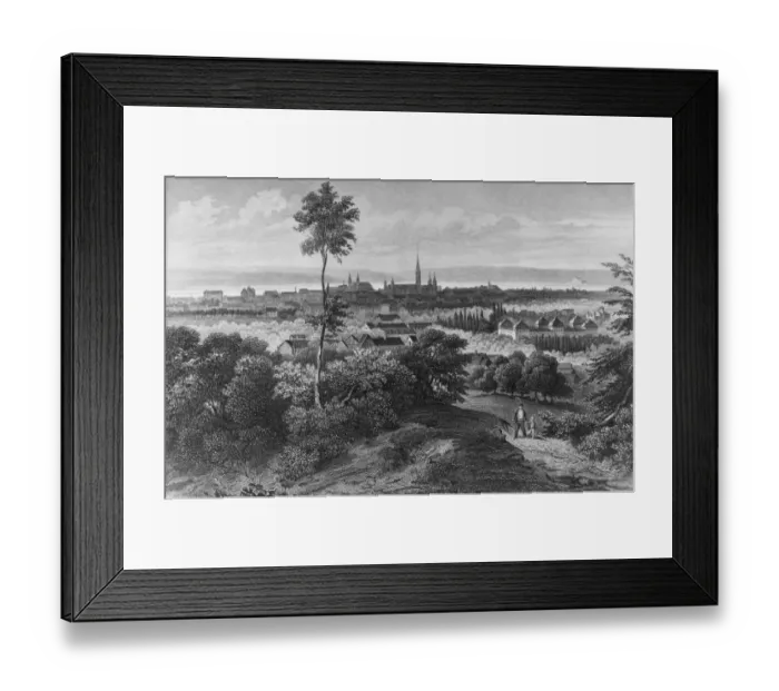 Framed Print : View Of Bonn Framed Print : View Of Bonn