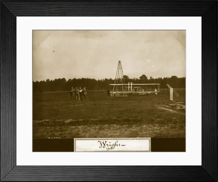 Framed Print : Wright Biplane