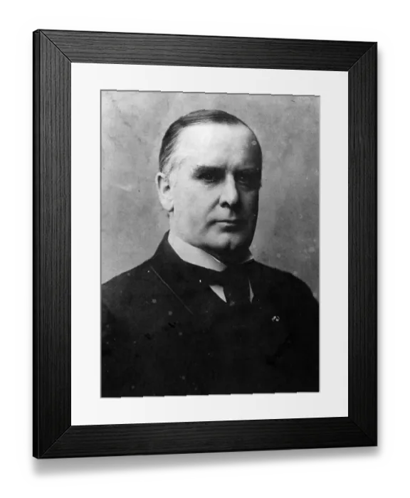 Framed Print : President McKinley Framed Print : President McKinley
