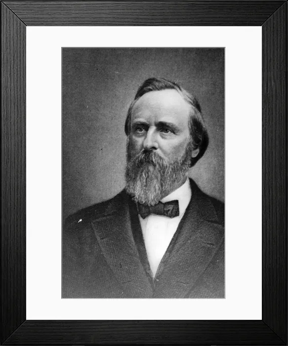 Framed Print : Rutherford Hayes Framed Print : Rutherford Hayes