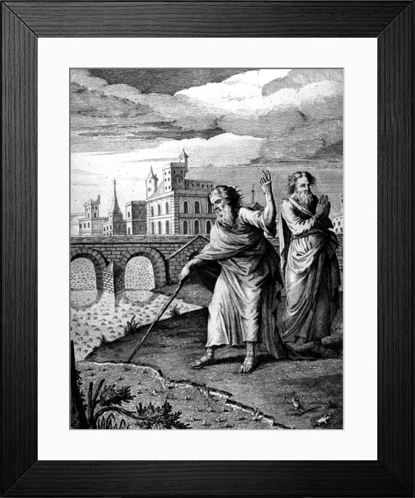 Framed Print : Froggies. The plague of frogs begins in Egypt, circa 1475 BC Framed Print : Froggies. The plague of frogs begins in Egypt, circa 1475 BC