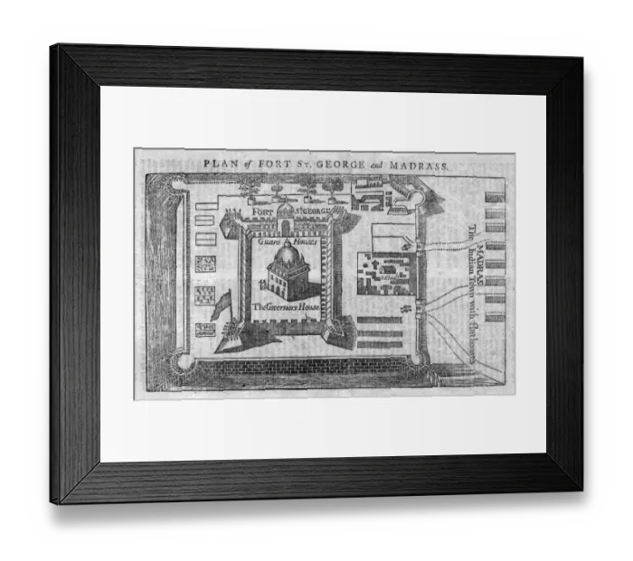Framed Print : Fort St George Framed Print : Fort St George