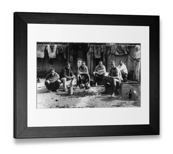 Framed Print : Kimberley Compound Framed Print : Kimberley Compound