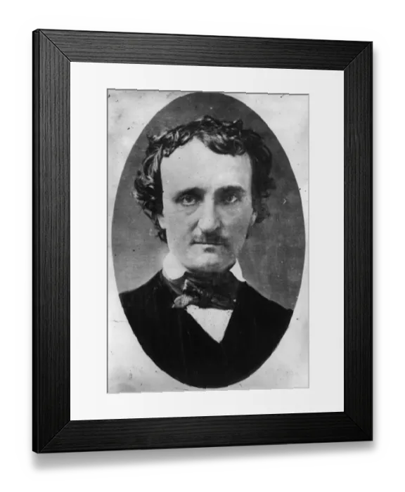 Framed Print : Edgar Allan Poe Framed Print : Edgar Allan Poe