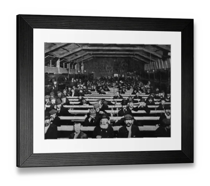 Framed Print : Homeless Shelter Framed Print : Homeless Shelter