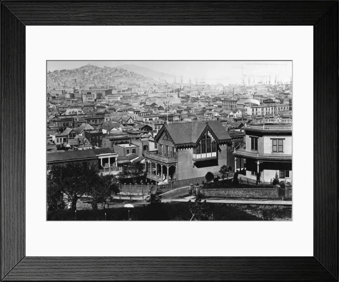 Framed Print : San Francisco View Framed Print : San Francisco View