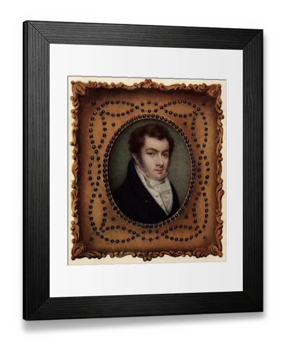 Framed Print : Washington Irving Framed Print : Washington Irving