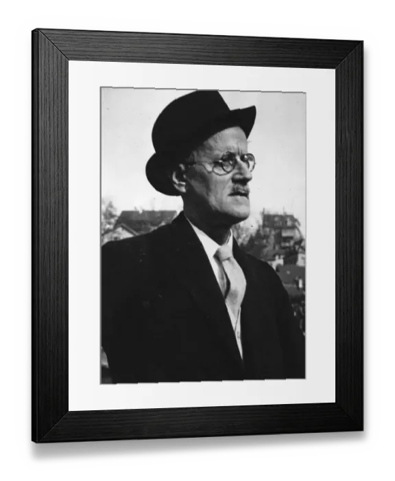 Framed Print : James Joyce Framed Print : James Joyce