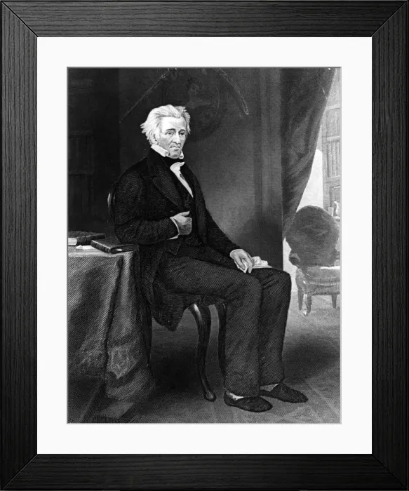 Framed Print : Andrew Jackson Framed Print : Andrew Jackson