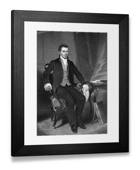 Framed Print : James Monroe Framed Print : James Monroe