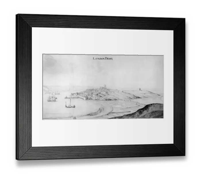 Framed Print : Londonderry Framed Print : Londonderry