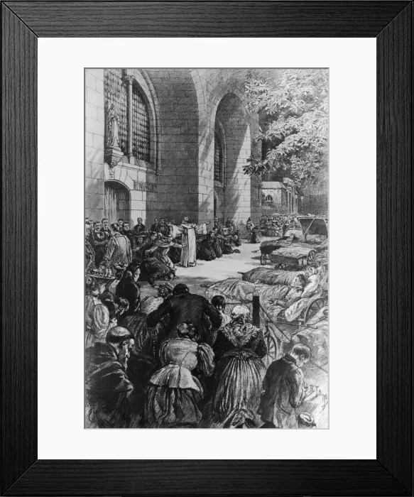 Framed Print : Prayers At The Well Framed Print : Prayers At The Well