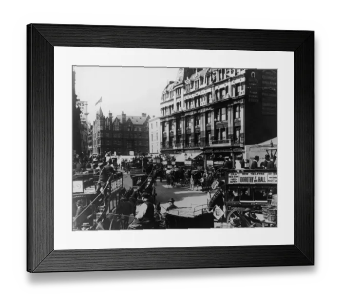 Framed Print : Tottenham Court Road Framed Print : Tottenham Court Road