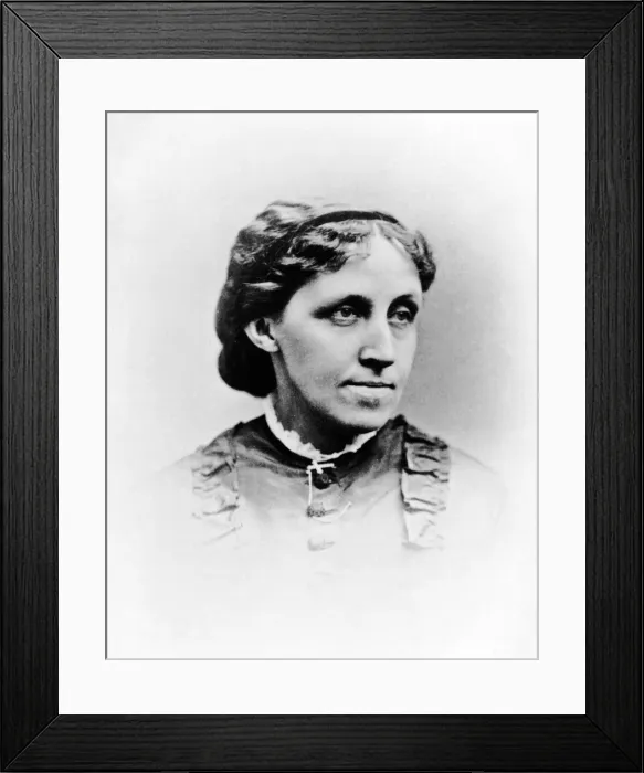 Framed Print : Louisa May Alcott Framed Print : Louisa May Alcott