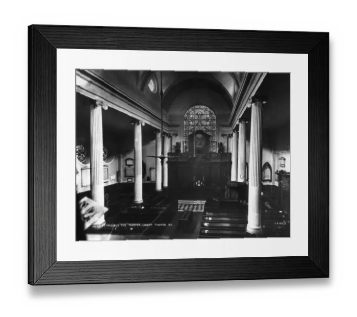 Framed Print : St Magnus Interior Framed Print : St Magnus Interior