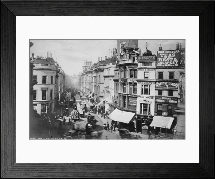 Framed Print : King William Street Framed Print : King William Street