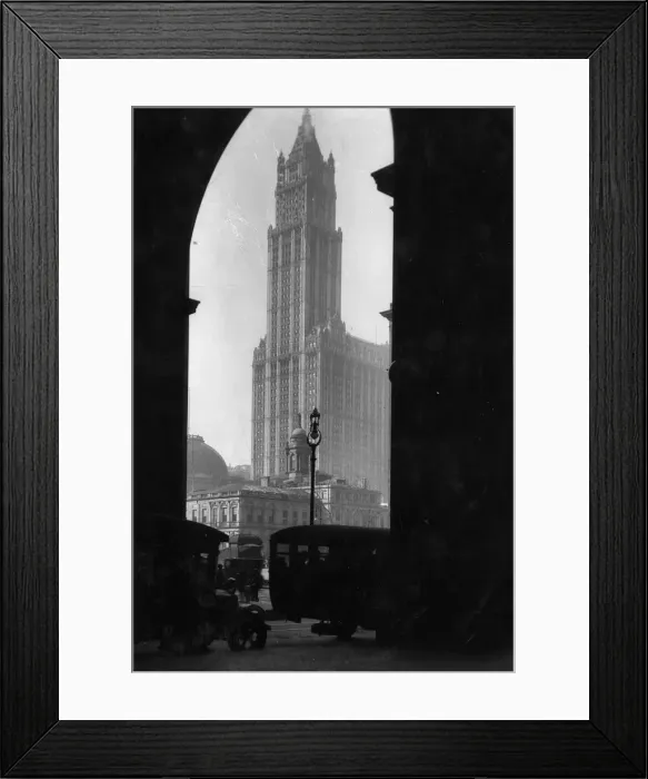 Framed Print : Woolworth Building Framed Print : Woolworth Building